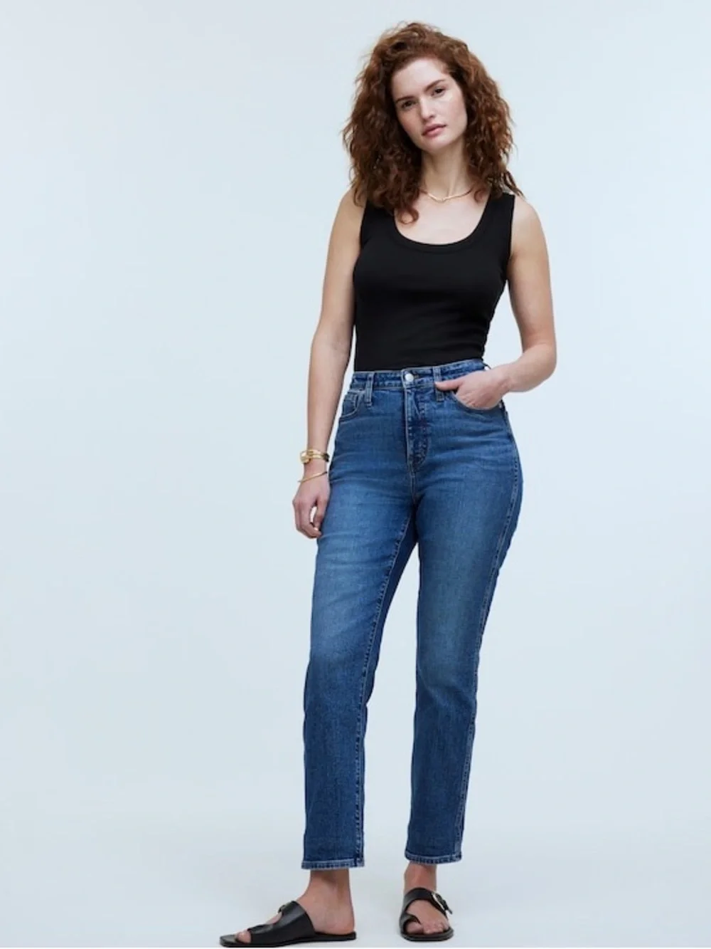 Madewell Curvy Stovepipe Jeans